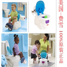 Горшок детский 美国费雪fisher-price婴童坐便器原装进口马桶嘘嘘乐音乐原装正品 Fisher/price