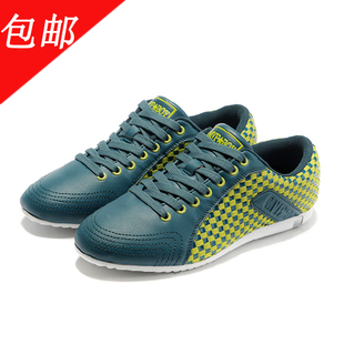  新款包邮夏季男鞋时尚潮流滑板鞋韩版格纹男士日常运动休闲鞋子男