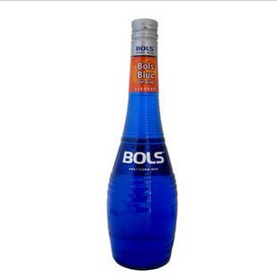  洋酒/荷兰原装进口 BOLS博士波士蓝橙力娇酒700ml 24度