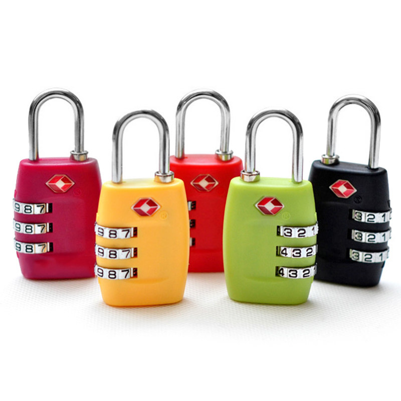 Jiasite tsa335 3-digit combination lock travel luggage abroad customs lock security anti-theft travel luggage locks