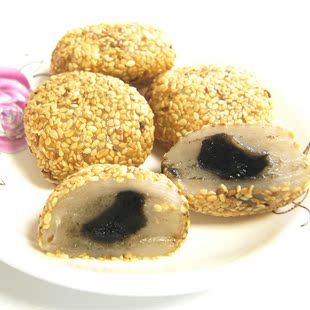  台湾风味 闽南特产花生芝麻麻薯 250g