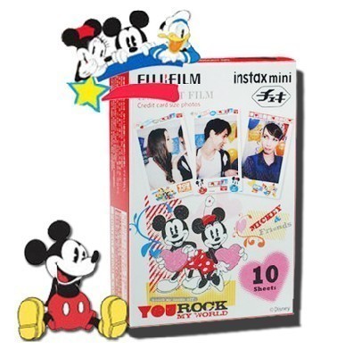 Fuji Polaroid Photographic paper Time imaging mini7s 8 25 50S 90 Photographic paper new pattern Mickey Photographic paperin the 3C Digital Accessories, Film Camera Accessories , Film Film , Pop film category - from Buy2taobao.com to provide professional Taobao agent buy service