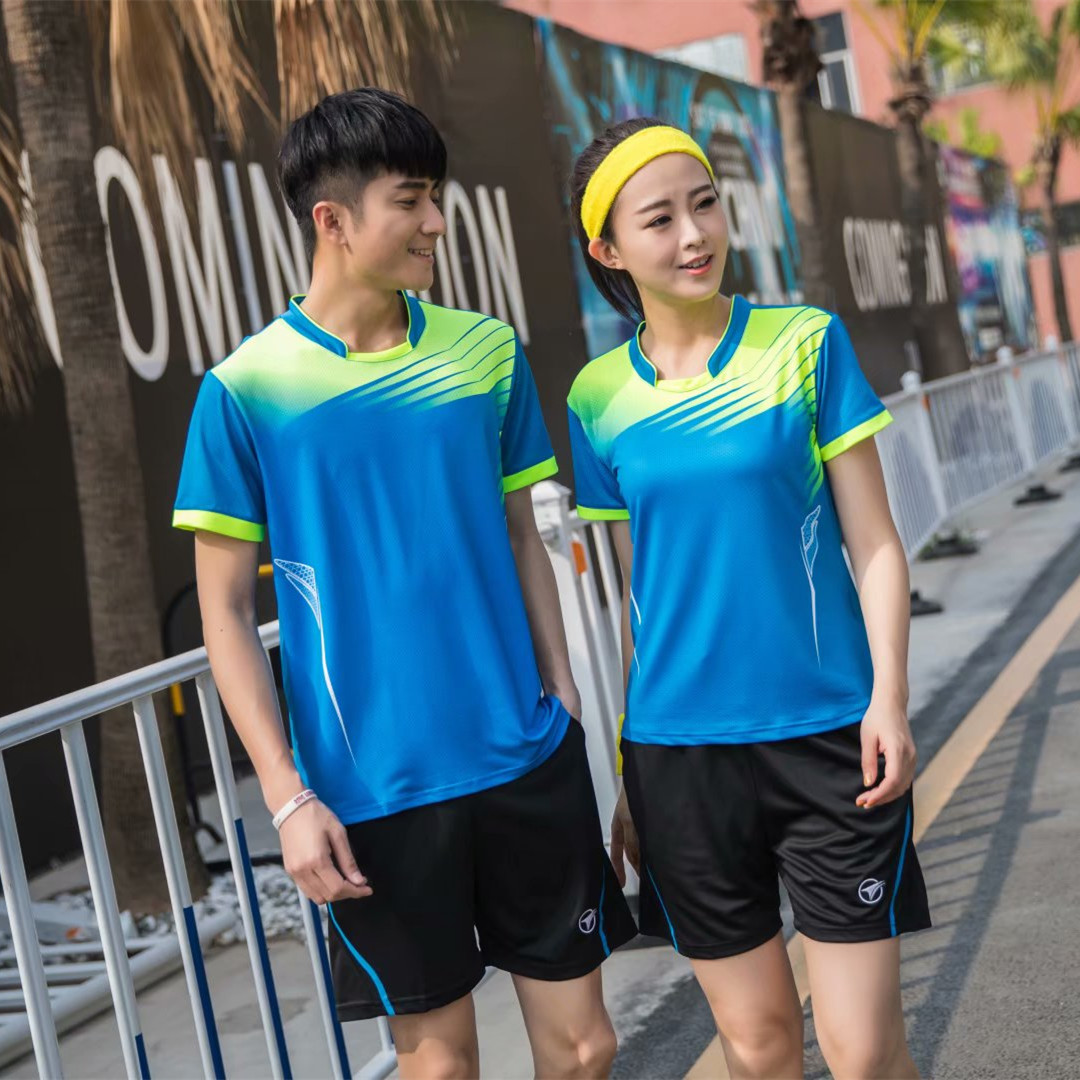 blue quality goods volleyball Jersey Badminton clothing Tennis Tennis clothing men and women Lovers suits Class jerseyin the Sports/Yoga/Fitness/Fans supplies , Volleyball , Volleyball clothing category - from Buy2taobao.com to provide professional Taobao agent buy service