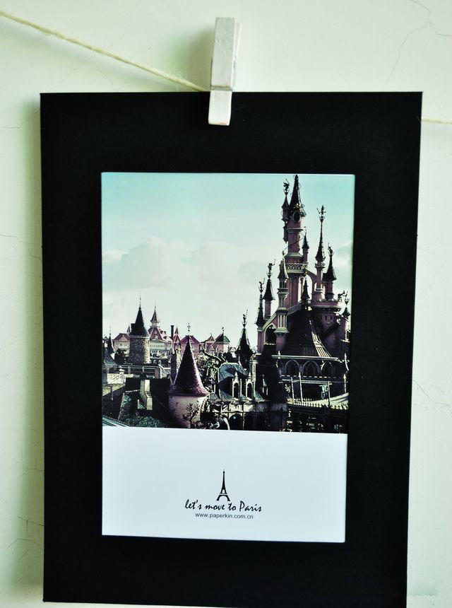 DIY创意温馨卡纸<em>照片墙</em> 韩式<em>6寸</em>悬挂纸相框 长