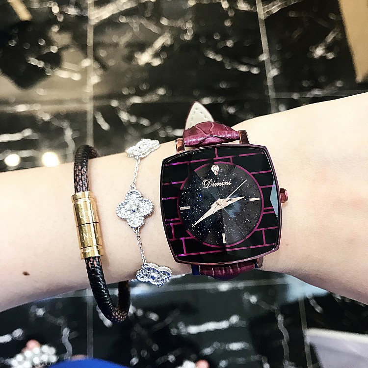 Chaopai 2018 new pattern Trend lady watch starry sky square Belt Female models atmosphere fashion waterproof personalityin the Wristwatch , Watch category - from Buy2taobao.com to provide professional Taobao agent buy service