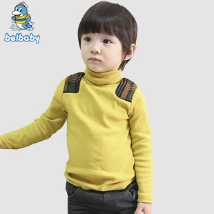  Belbaby童装秋冬装儿童高领长袖T恤男童女童百搭长袖