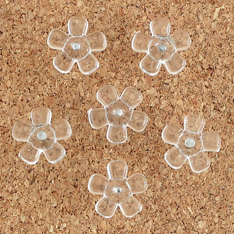 transparent Flower thumbtack 50 box-packed Plum blossom originality decorate By nail Nog Photo wall Art Designer Word nailin the Electronic Dictionary/Electronic paper book/Stationery , Binding Supplies , Thumbtack/Word nail category - from Buy2taobao.com to provide professional Taobao agent buy service