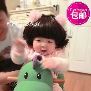  特价包邮/儿童假发/幼儿女童宝宝假发发套/花童影楼拍照假发