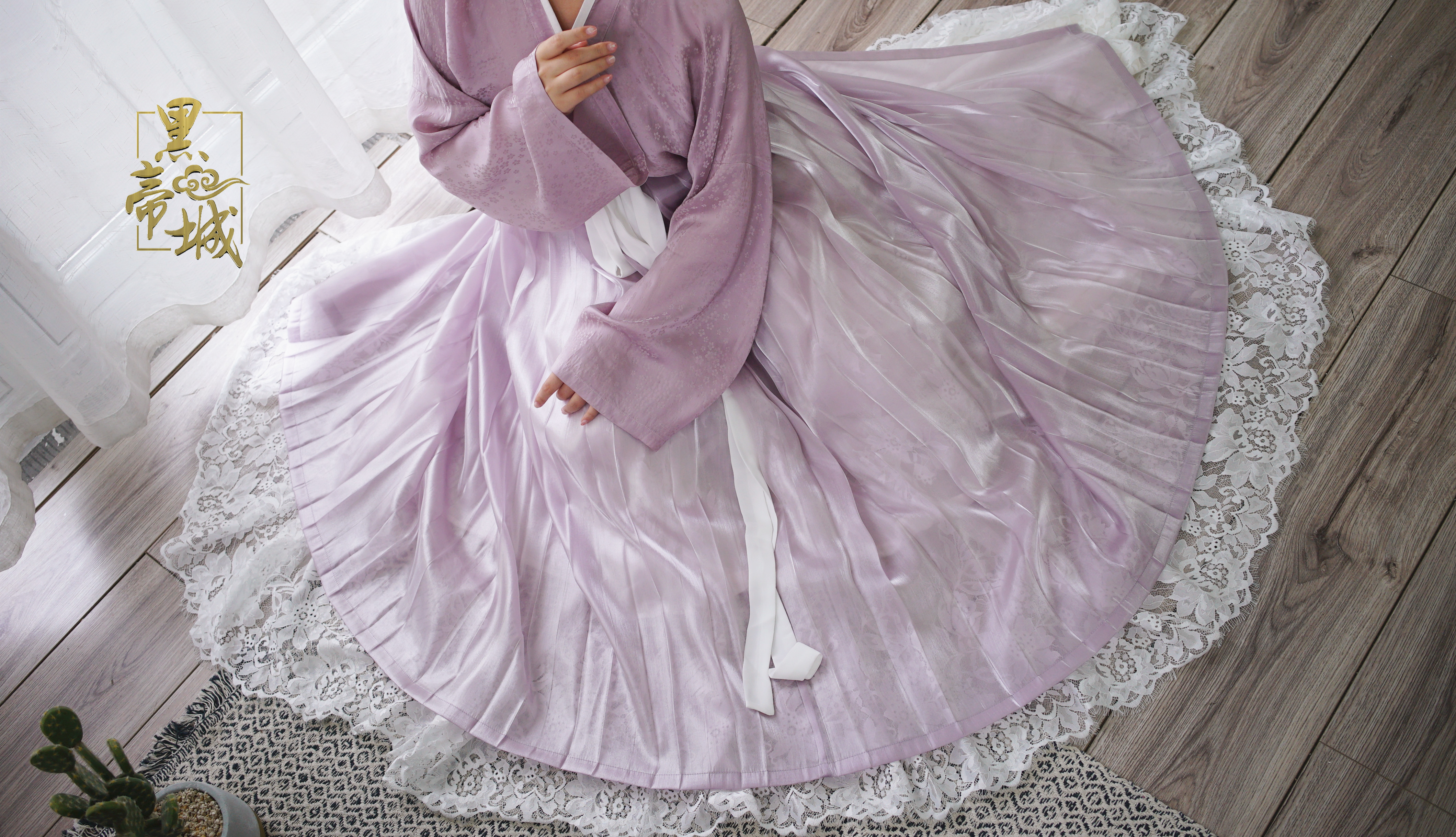 Heidi City Lavender Liulin Lily Skirtin the Personalized custom/Design Services/DIY , Custom clothing bags , Custom clothing , Chinese clothing custom category - from Buy2taobao.com to provide professional Taobao agent buy service