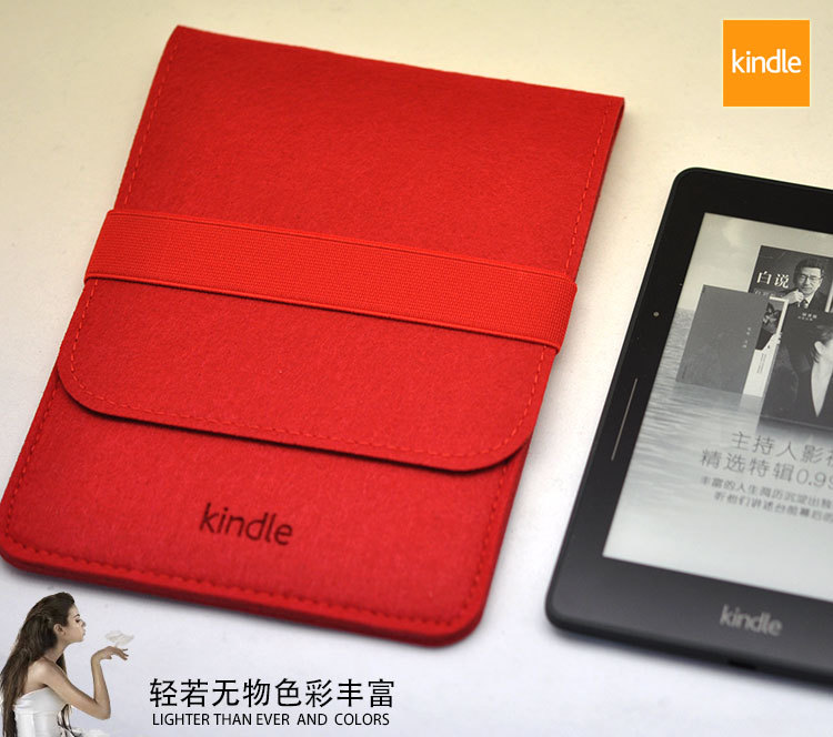 2017 New Amazon Kindle Oasis2 7-inch Sleeve Inside the bag Wool felt jacket smart coverin the 3C Digital Accessories, EBook Accessories , EBook Cover category - from Buy2taobao.com to provide professional Taobao agent buy service