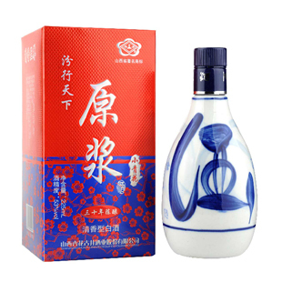  汾酒产地 杏花村镇 53度225ml 小青花30年 陈酿 原浆 白酒