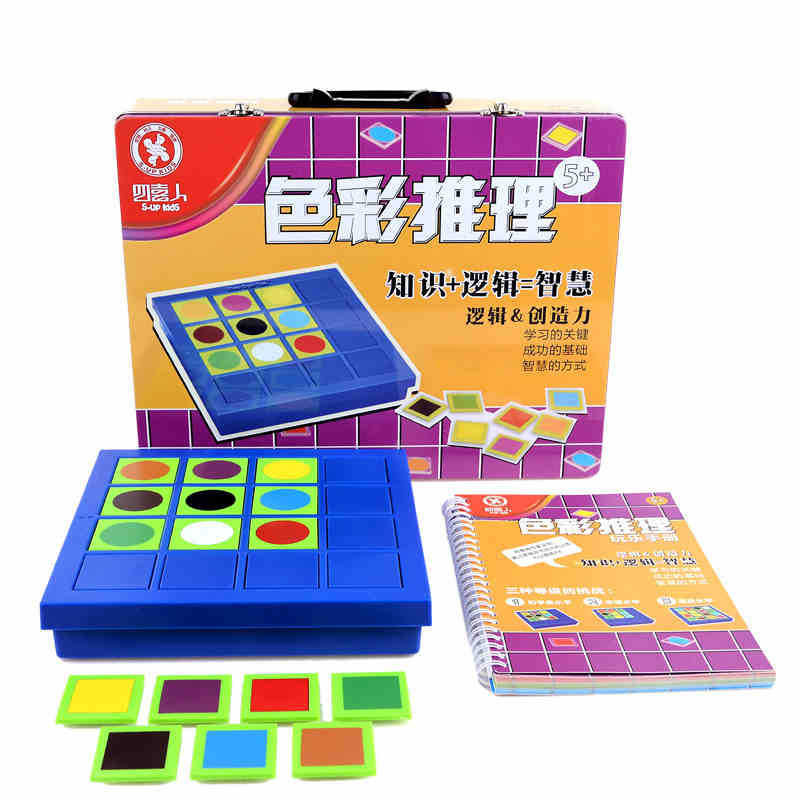 特价2019四喜人儿童智力解题通关玩具益智逻辑思120题反斗城色彩|msdalam kategori Toy/bayi/teka-teki/blok bangunan/model, membuka kunci/Maze/Cube Rubik/mainan Intelek, kelas Maze - dari Buy2taobao.com untuk memberikan perkhidmatan ejen Taobao profesional membeli