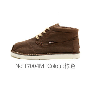  JM快乐玛丽专柜正品秋冬款中帮系带帆布鞋男布鞋男JM17004M-B