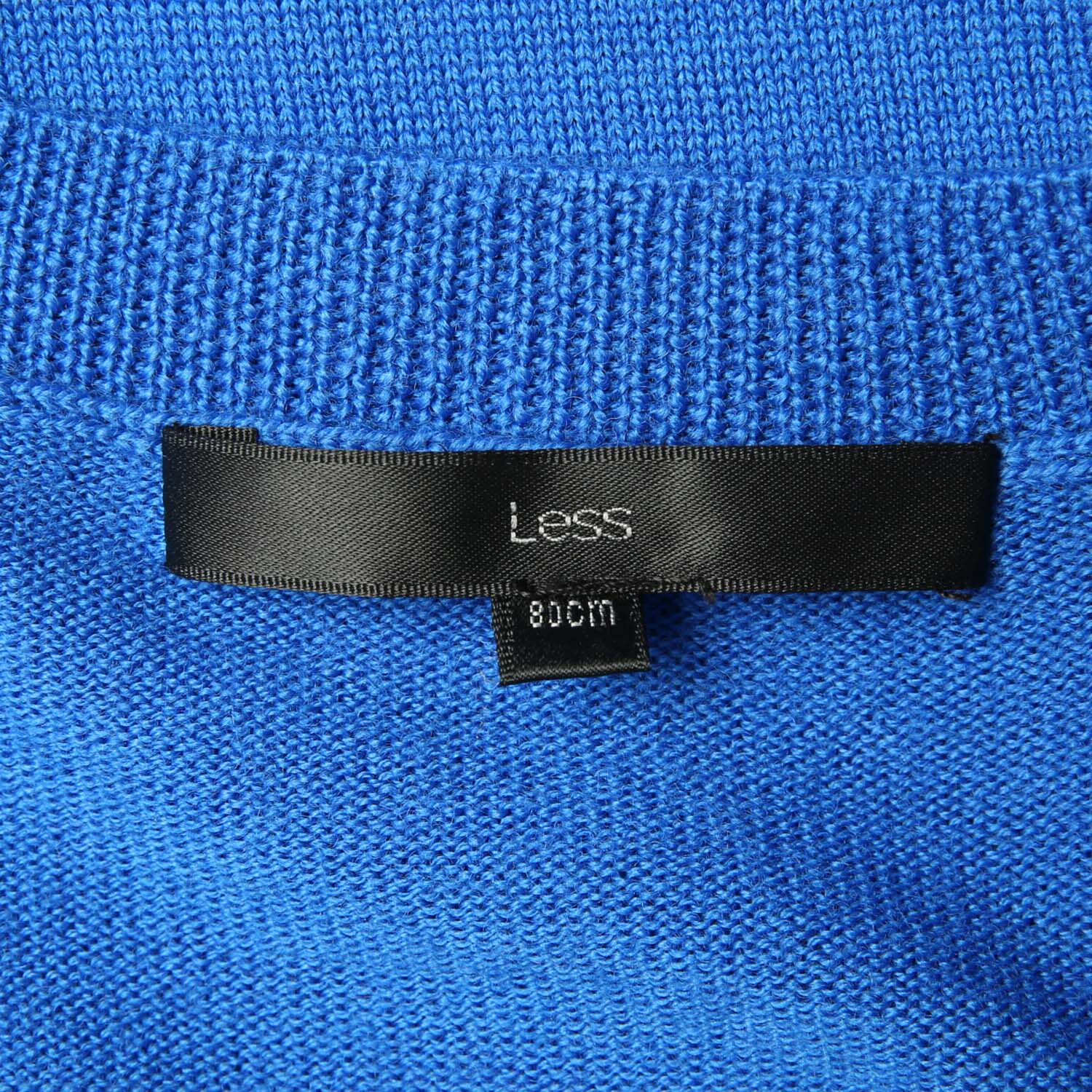 【less秋款3折】小V领<em>平针织法</em>褶皱袖口 女性