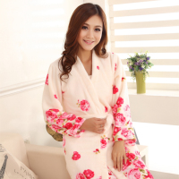 <em>睡袍</em>女秋<em>冬季</em>珊瑚绒裙<em>外套睡衣</em>女秋冬款家居服