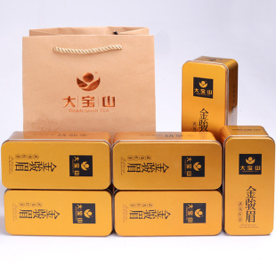  金骏眉 红茶 春茶 金骏眉桐木关红茶 顶级金俊眉 茶叶礼盒 大宝山
