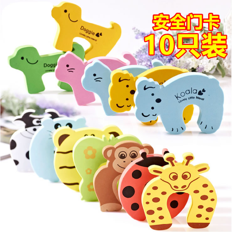 Good Daddy Artifact baby Security card 10 children Door clip baby protect Supplies Doorstopin the Diapers/Care/Feeding/Push lathe , Crash/Remind/Security/Protection , Security card category - from Buy2taobao.com to provide professional Taobao agent buy service