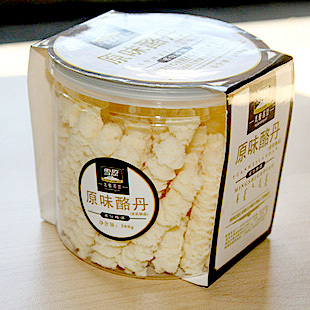  2罐包邮 内蒙古唯一添加发酵乳奶酪 雪原【原味酪丹300克】5赠1