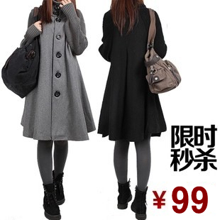 <em>春</em>款大衣 赛尼瑞品质<em>女装</em>短款呢大衣<em>韩版</em>新款