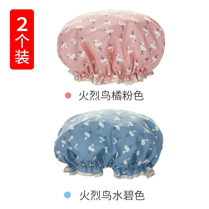 浴帽女防水透气洗澡洗漱家用韩国成年人冲凉多用双层浴室女浴室|ruв категории семья/личные чистящие средства, потребительских уборка посуды, шапочка для душа - от Buy2taobao.com для оказания профессиональной услуги покупки агента Taobao