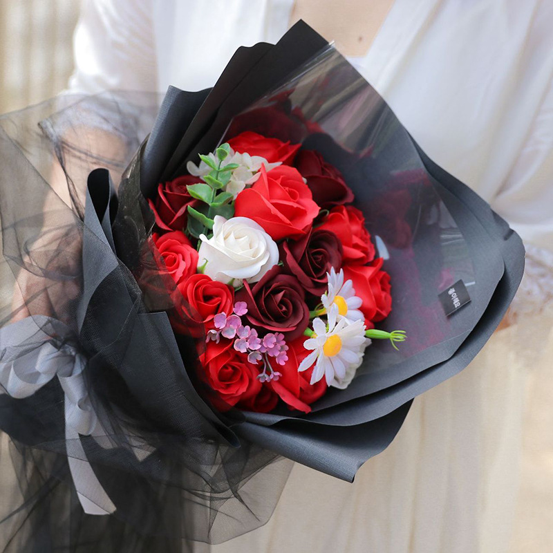 Manufactor new pattern Soap flower Bouquet of flowers manual gift Hand tied bouquet Valentine's Day Mother's Day Women's Day giftin the Packing, Gift Wrapping, Lover gift Packing category - from Buy2taobao.com to provide professional Taobao agent buy service