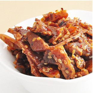  牛板筋 麻辣味 内蒙古特产零食 口感胜过品品 延边 朝鲜188g