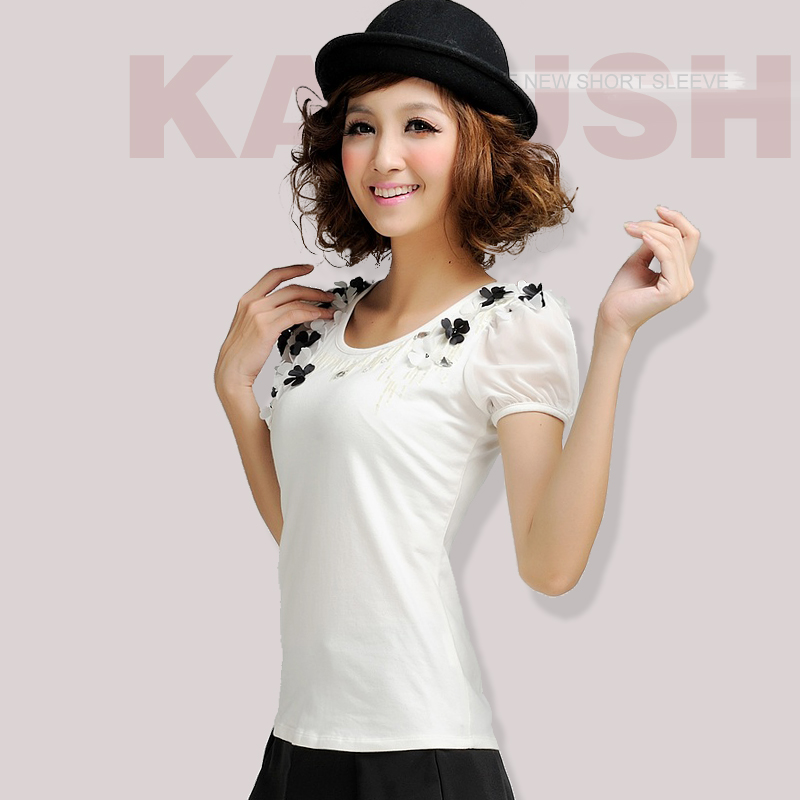 夏季新款女装 白色...