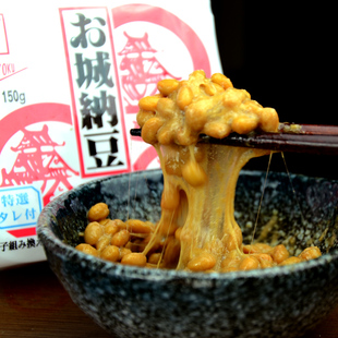  纳豆买五送一 出口日本纳豆美食 拉丝纳豆食品解冻即食 寿司材料