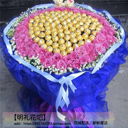 桂林鲜花店同城配送199朵365朵520朵紫玫瑰鲜花情人节同城速递|ruв категории доставка цветов/цветок моделирования/растения садоводства, доставка цветов (город) - от Buy2taobao.com для оказания профессиональной услуги покупки агента Taobao