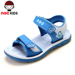 包邮ABC童鞋 新款正品时尚皮革轻便男儿童沙滩凉鞋y3222822d