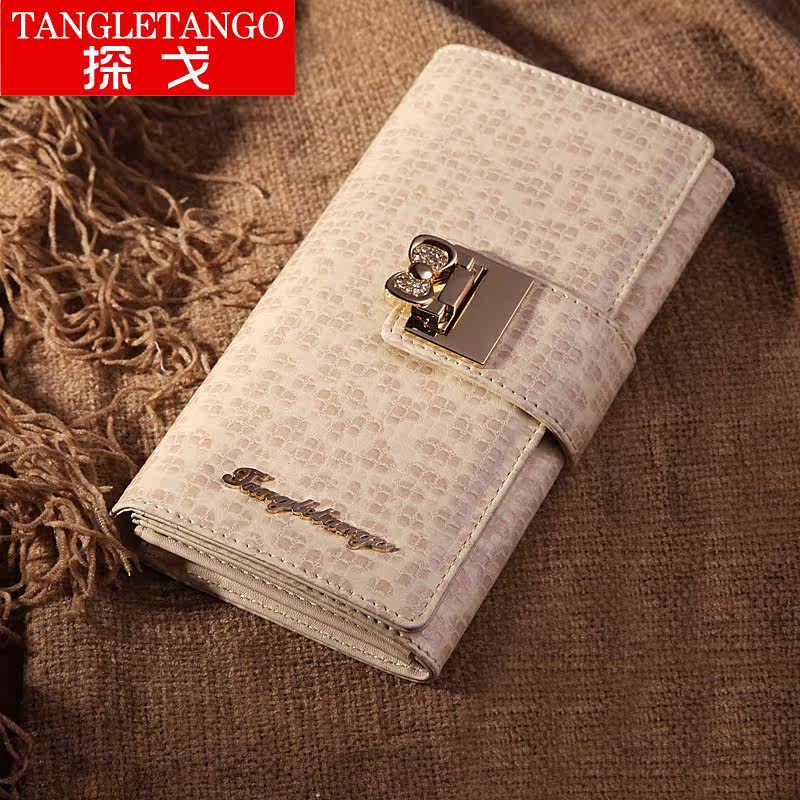 Tango in 2013 new wave Korean cute Lady bow original wallet wallets long wallet clutch bag