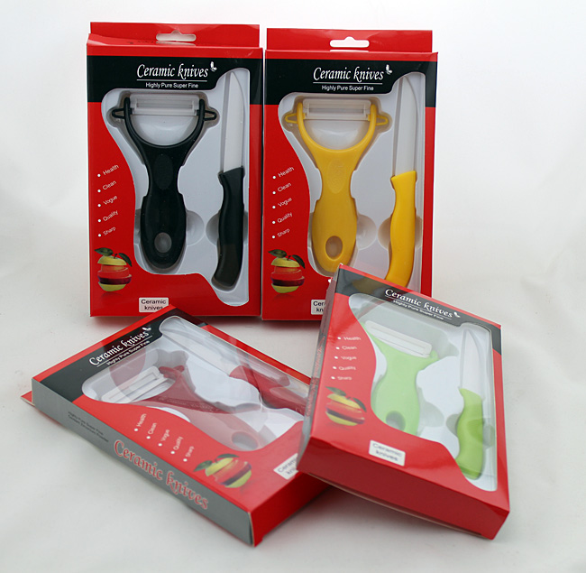 factory Ceramic knife suit Ceramic knife Two piece set full set kitchen tool Fruit knife enterprise giftin the Kitchen/Cooking utensils , Cooking utensils , Tool , A full set of kitchen knives category - from Buy2taobao.com to provide professional Taobao agent buy service