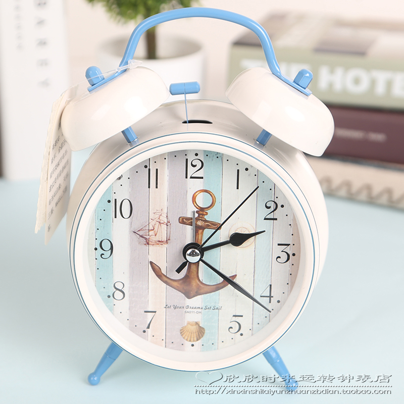 alarm clock originality student Small alarm clock Lazy man Loud student Mute Noctilucent Desk Clock Mediterranean Sea children Cartoon clockin the Home accessories , Home bell ornaments/Alarm Clock , Desk Clock/Alarm Clock category - from Buy2taobao.com to provide professional Taobao agent buy service