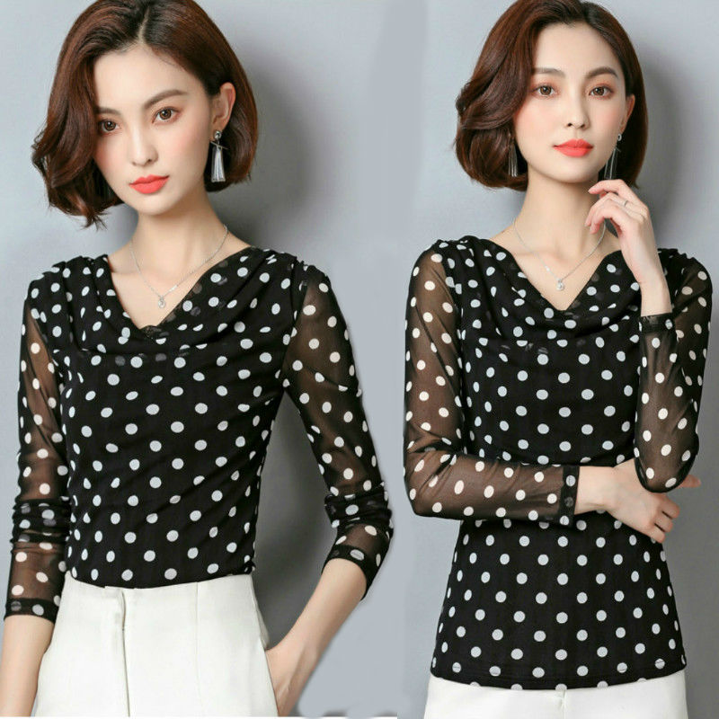 广场舞长袖上衣大码弹力网纱打底衫新款女国标摩登舞蹈练功服多色|ruв категории движение/йога/фитнес/фанаты товаров, танец/аэробика/гимнастика, площади танец, площади танец. - от Buy2taobao.com для оказания профессиональной услуги покупки агента Taobao