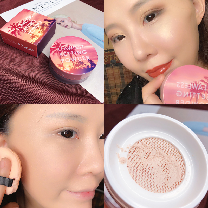 菲鹿儿散粉定妆粉蜜粉饼控油遮瑕保湿防水网红晚安粉隐形毛孔学生|ruв категории Косметика, пудра/порошок - от Buy2taobao.com для оказания профессиональной услуги покупки агента Taobao