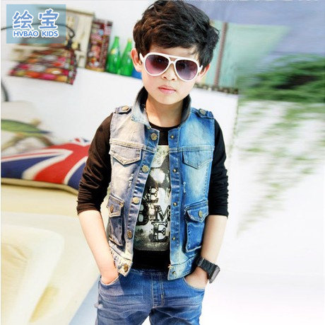 <em>儿童牛仔马甲</em>,<em>牛仔马甲</em>2013新款,<em>牛仔马甲</em>女春