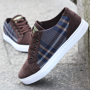  包邮新款韩版潮鞋低帮系带休闲男鞋布鞋透气春季平板鞋滑板鞋
