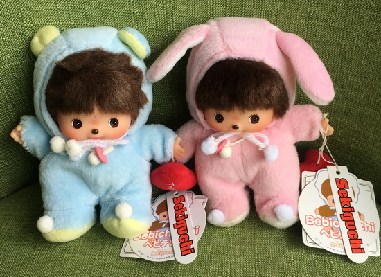 monchhichi萌趣趣蒙奇奇 绝版 THANK YOU FOR YOU 抱心宝宝对娃在类目 玩具/童车/益智/积木/模型, 娃娃/配件中 - 来自Buy2taobao.com提供专业的淘宝代购服务