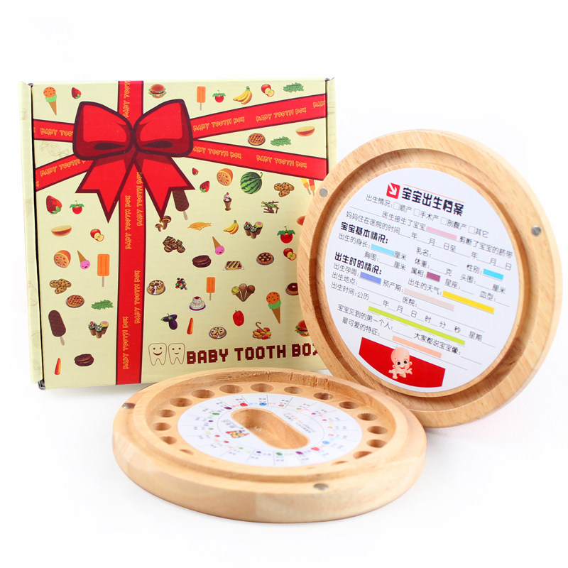 International Children ' s Day gifts baby lanugo deciduous baby teeth to save birthday creative souvenirs