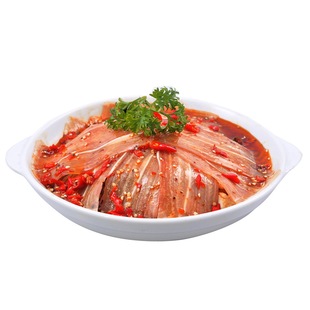  热卖！四川凉菜凉伴菜 凉拌大刀耳片/猪耳 麻辣 现做 新鲜汇