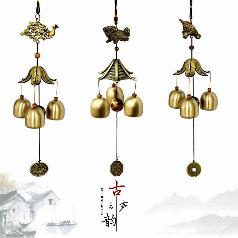 包邮金属铜风铃挂饰门饰纯铜铃铛风水化煞镇宅招财店铺用门铃挂件|msdalam kategori Aksesori rumah, loceng angin dan aksesori - dari Buy2taobao.com untuk memberikan perkhidmatan ejen Taobao profesional membeli