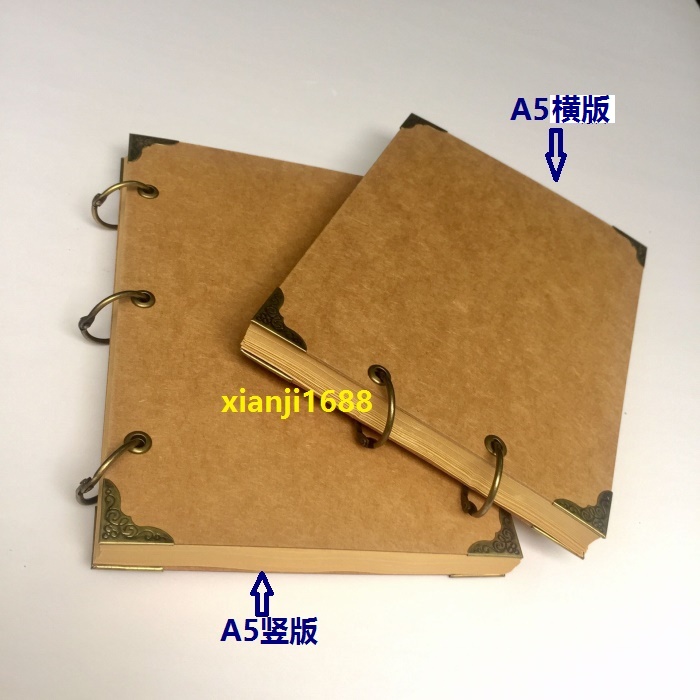 潮流特價A4筆記 繪畫本牛皮紙封面 活頁道林紙白卡紙素描本包郵在類目 電子詞典/電紙書/文化用品, 紙張本冊, 筆記本/記事本中 - 來自Buy2taobao.com提供專業的淘寶代購服務