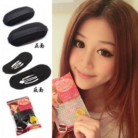 冰之玲 韩国 蓬发刘海夹贴发夹头发增高器 蓬蓬垫贴发饰 饰品 女