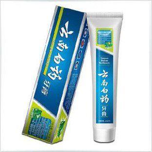 正品 云南白药牙膏薄荷清爽型 150克江浙沪皖满98元包邮 批发