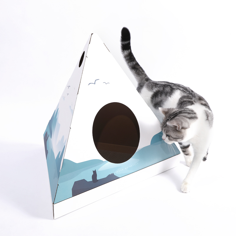 TwinCat 小佩旅行屋猫抓板磨爪器易携带猫爪板猫窝瓦楞纸猫咪玩具在类目 宠物/宠物食品及用品, 猫/狗玩具, 猫抓板中 - 来自Buy2taobao.com提供专业的淘宝代购服务