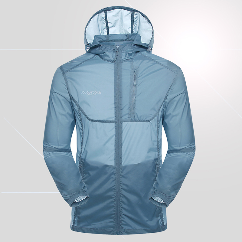 Summer sun coat Thin section outdoors Sunscreen Go fishing coat outdoors motion Windbreaker summer Skin clothing Trendin the Men's clothing, Jacket category - from Buy2taobao.com to provide professional Taobao agent buy service