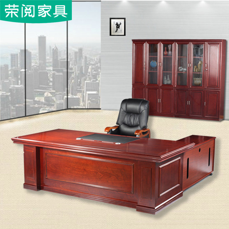 上海实木办公家具老板桌单人办公桌椅总裁桌经理主管大班桌大板台|msdalam kategori Perniagaan/perabot pejabat, perabot pejabat, meja, Eksekutif Meja/Rajah kepala - dari Buy2taobao.com untuk memberikan perkhidmatan ejen Taobao profesional membeli