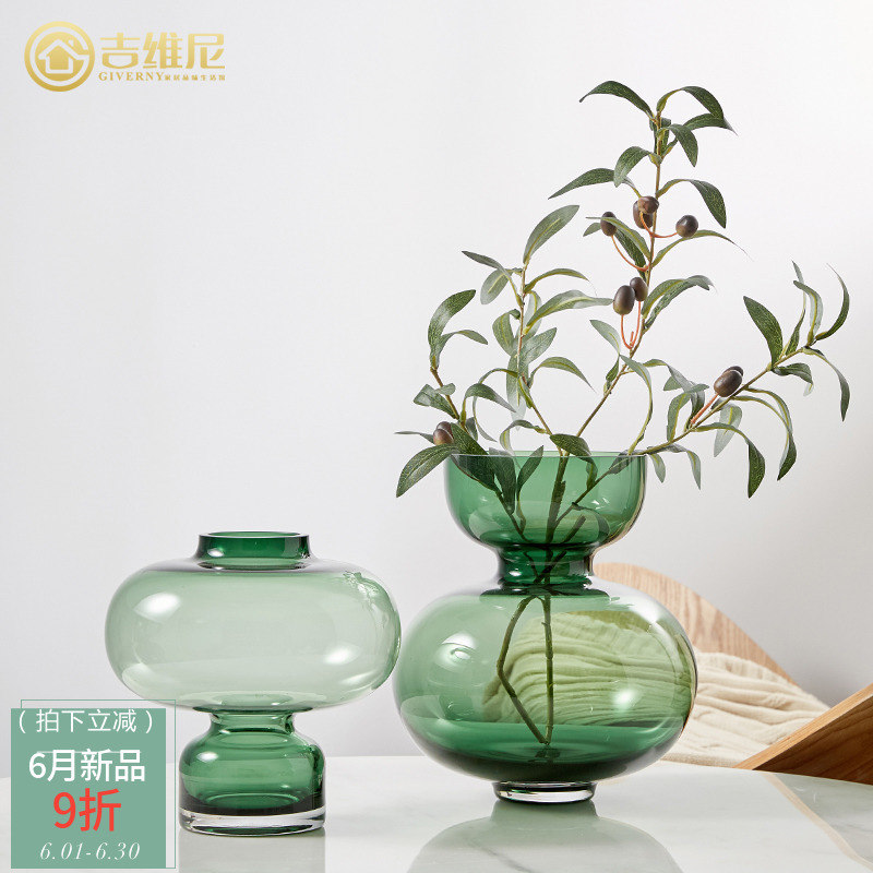 Giverny modern Light extravagance flower arrangement transparent Glass vase originality Hydroponics Floral organ a living room mesa Flower art Decorationin the Home accessories , Vase/Flower/Artificial flowers/Imitation jewelry , Flower/Vase , Vase category - from Buy2taobao.com to provide professional Taobao agent buy service