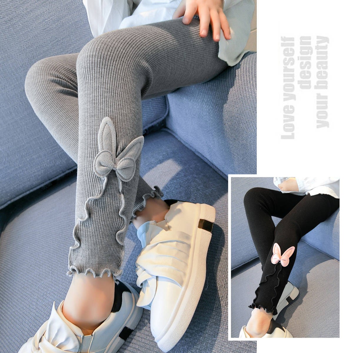 2019 Spring and autumn payment girl Cotton knit Leggings Children's clothing New products children Elastic force Pencil Pants Tongbaobaoin the Women's clothing/Boutique , Costume/National costume/Stage costumes , Costume/Chinese clothing , Pants category - from Buy2taobao.com to provide professional Taobao agent buy service