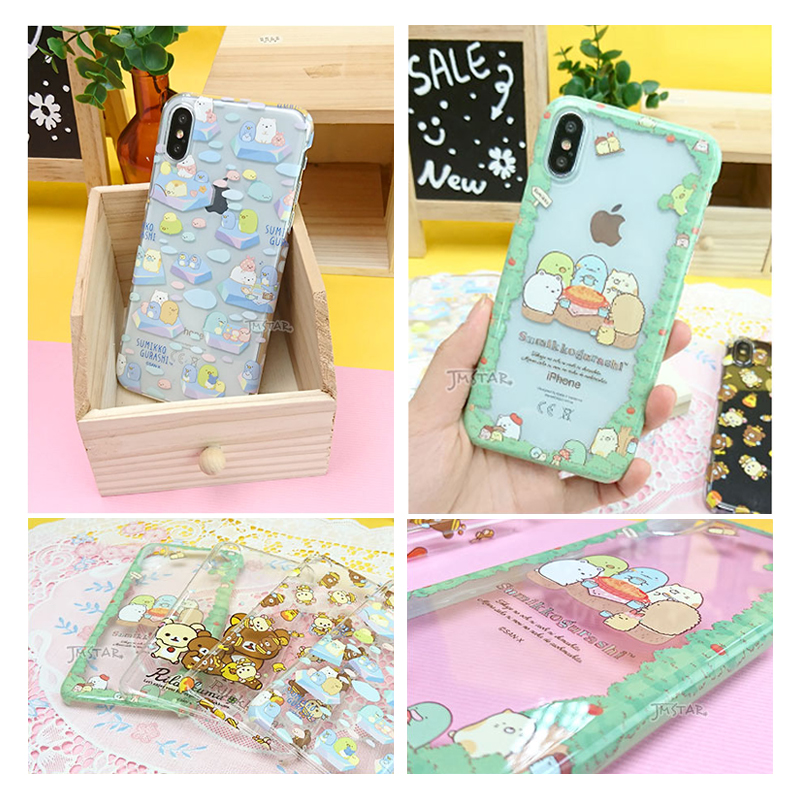 日本正品轻松熊iPhoneX手机壳卡通苹果10超薄透明挂绳壳夏季硬壳x在类目 3C数码配件, 手机配件, 手机保护套/壳中 - 来自Buy2taobao.com提供专业的淘宝代购服务